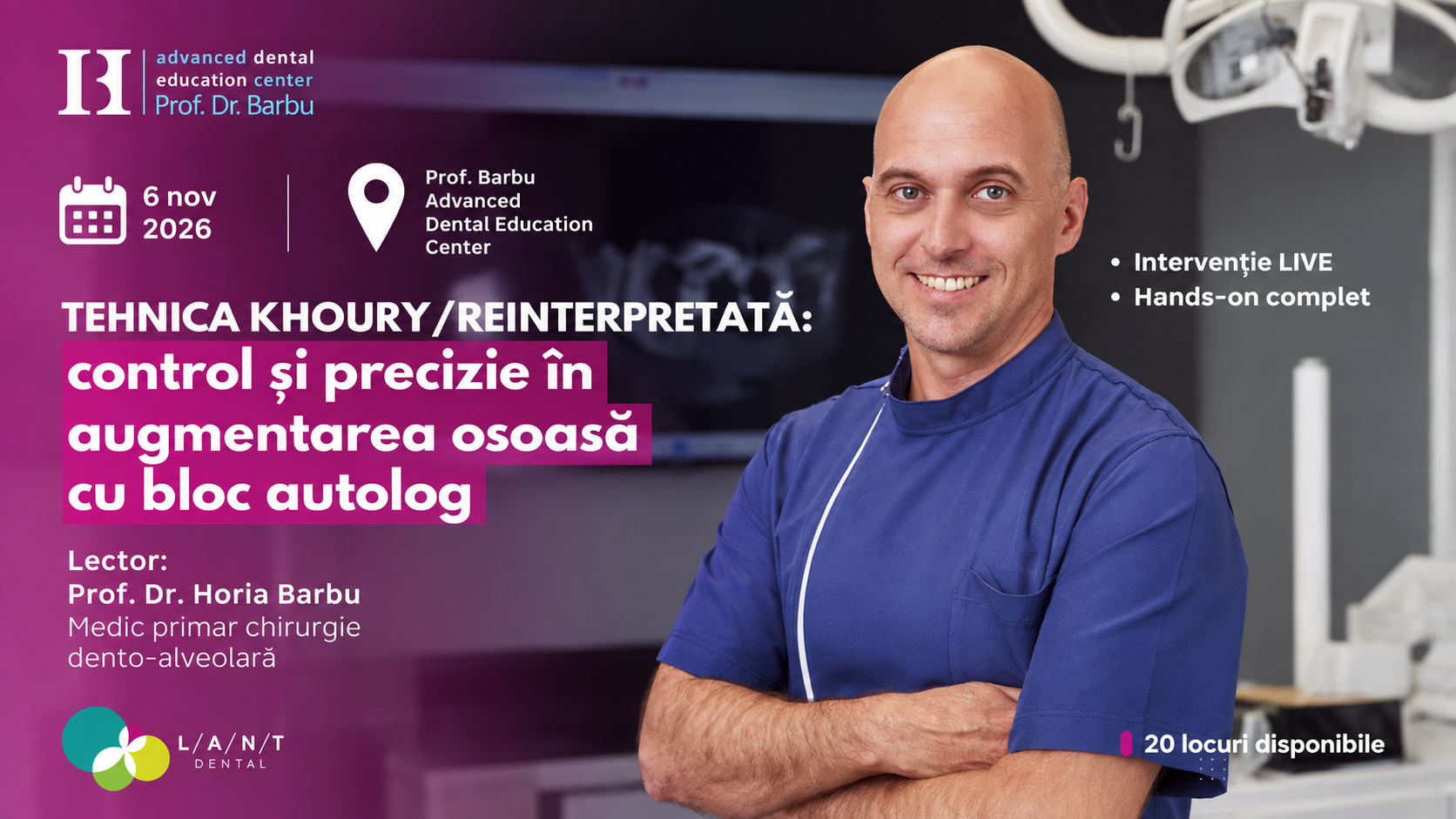 Protocoale actuale, instrumentare minim invazivă și soluții pentru cazurile care nu respectă regulile