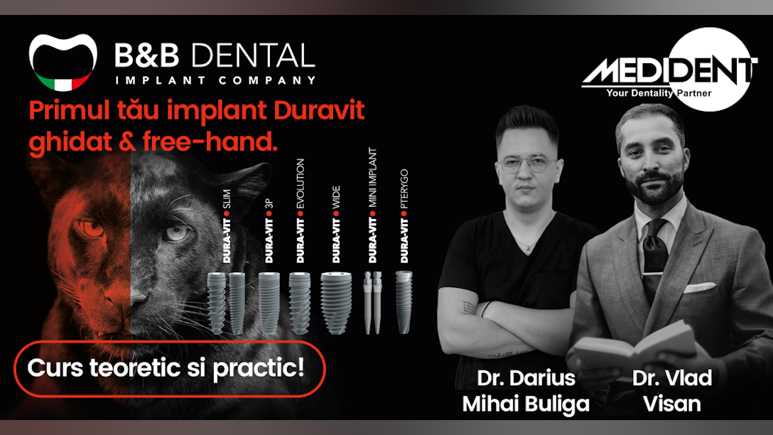 Primul tău implant Duravit – ghidat & free-hand