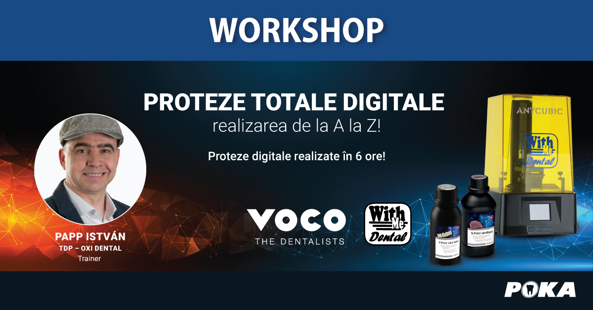Proteze totale digitale - realizarea de la A la Z