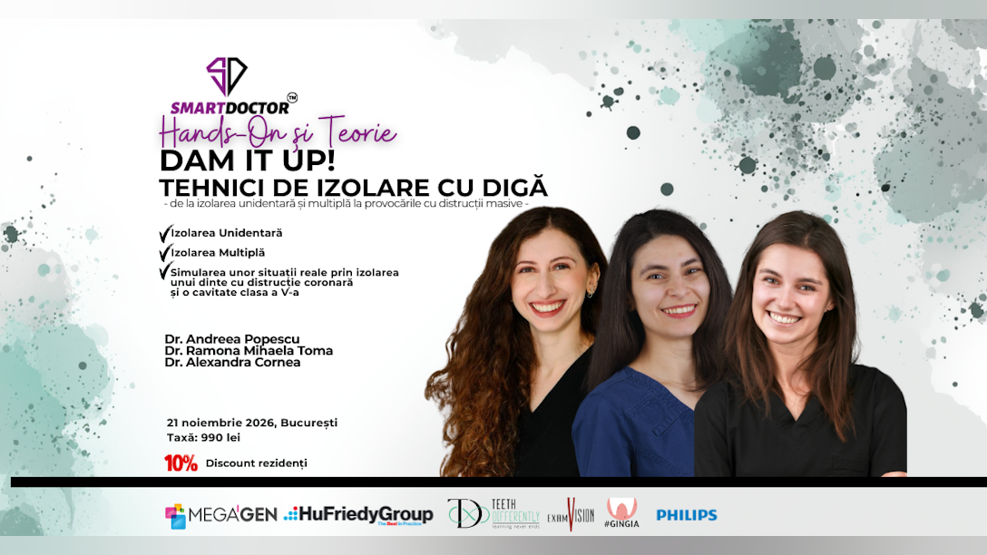 Workshop "Dam it Up! Tehnici de Izolare cu Digă"