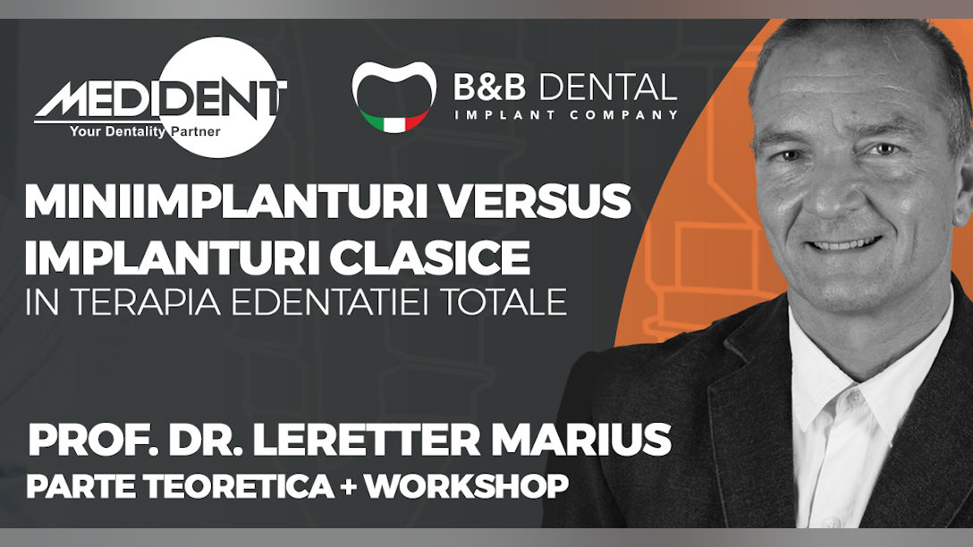 Miniimplanturi versus implanturi clasice, in terapia edentatiei totale