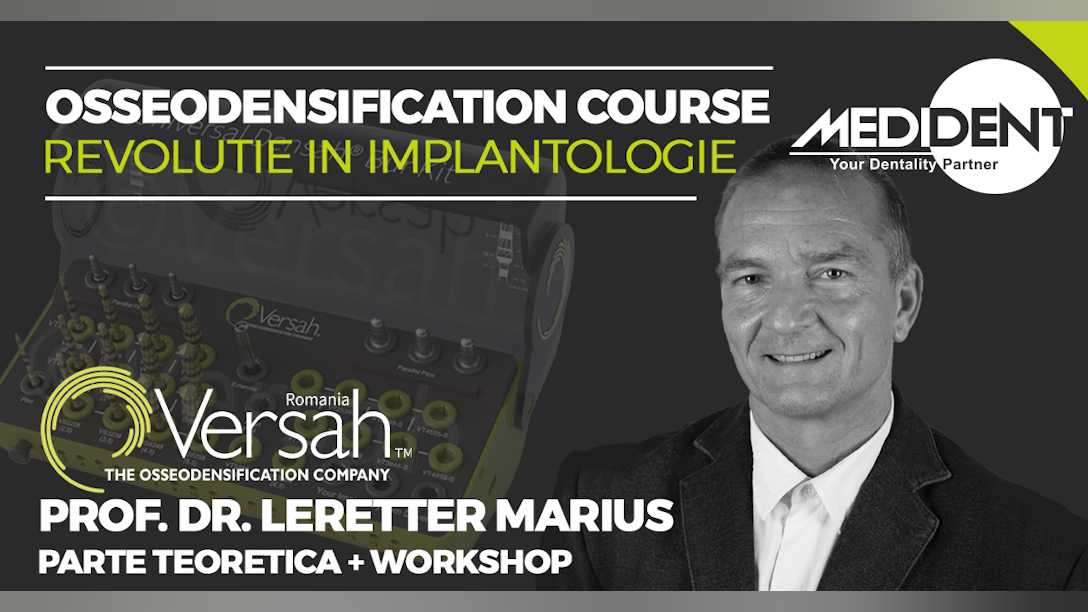 Osseodensification Course - Revolutie in implantologie